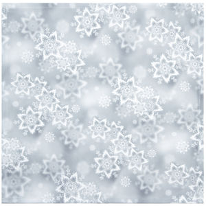 Csillagok karácsonyi abrosz, ezüst, 35 x 35 cm, 35 x 35 cm