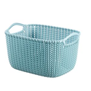 Curver Knit tároló 8 l, világos kék 