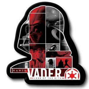 Darth Vader formázott párna, 31 x 19 cm
