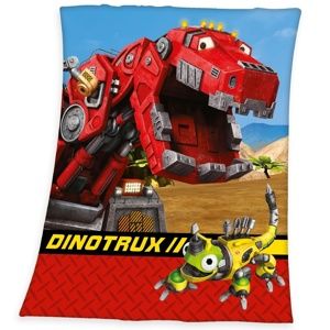 Herding DinoTrux gyerek pléd 130 x 160 cm
