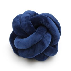 Domarex Loop sence párna, kék, 25 x 25 cm