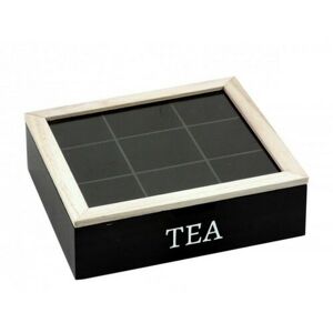 EH Teafilter tartó 24 x 24 x 7 cm, fekete