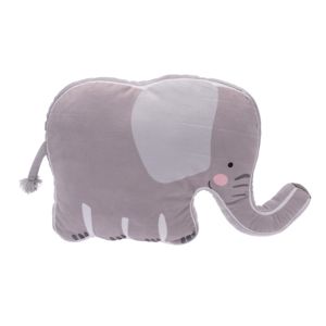 Elefánt gyerek párna, 40 x 50 x 9 cm