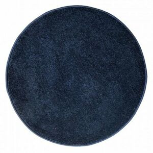 Eton lux darabszőnyeg, kék, átmérője 110 cm, 110 cm átmérőjű