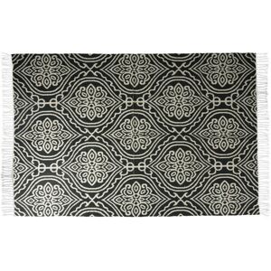Fekete szőnyeg, 120 x 180 cm