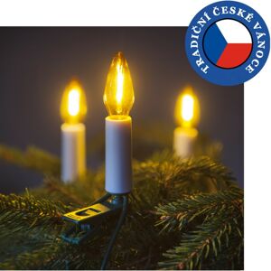 Felicia LED Filament karácsonyfaégő készlet, sárga,  SV-16, 16 izzós