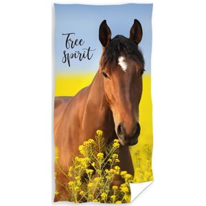 Free Spirit barna ló törölköző, 70 x 140 cm