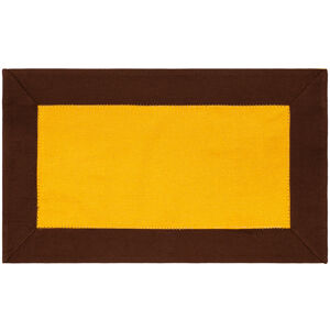 Heda tányéralátét sárga, 30 x 50 cm