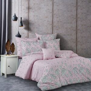 Hostid pamut ágynemű, rózsaszín, 220 x 200 cm, 2 db 70 x 90 cm