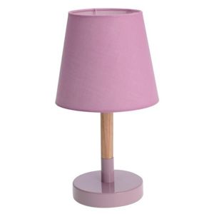 Koopman Pastel tones asztali lámpa, rózsaszín, 30,5 cm