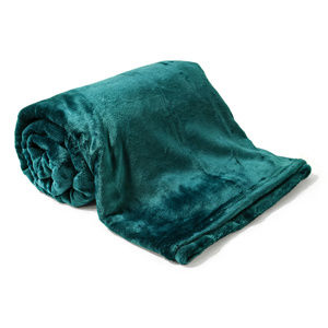 Light Sleep New takaró, sötétzöld, 150 x 200 cm