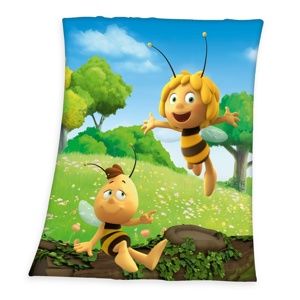 Maja, a méhecske gyermek takaró, 130 x 160 cm