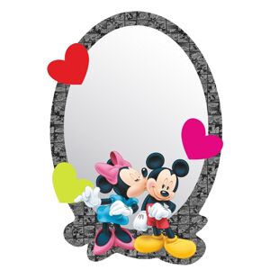 Mickey & Minnie öntapadós gyerektükör,  15 x 21,5 cm