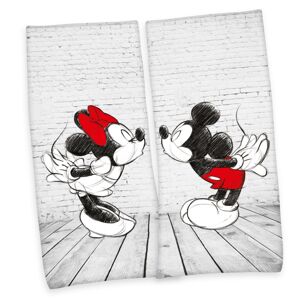 Mickey Minnie törölköző, 80 x 180 cm, 2 db-os szett