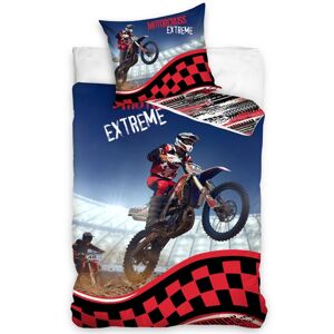 Motocross Extreme pamut ágynemű, 140 x 200 cm, 70 x 90 cm
