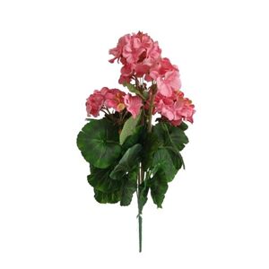 Muskátli művirág világos rózsaszín, 47 cm