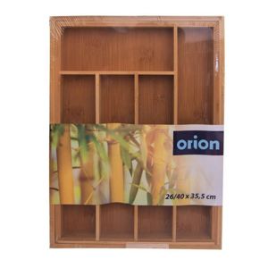 Orion bambusz szétnyitható evőeszköztartó