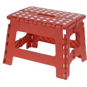 Összecsukható szék, piros, 29 x 22 cm