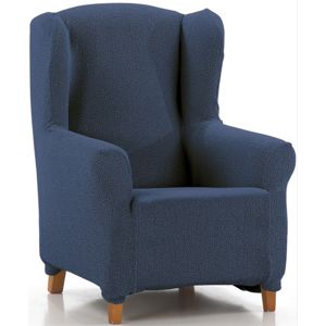 Petra multielasztikus fotelhuzat, „füles”, kék, 70 - 110 cm