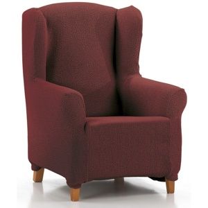 Petra multielasztikus „füles” fotelhuzat, piros, 70 - 110 cm