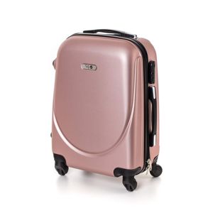 Pretty UP kerekes bőrönd ABS16 rózsaszín, 37 x 49 x 23 cm