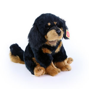 Rappa plüss ülő kutyus Tibeti dog - Mastiff, 26 cm