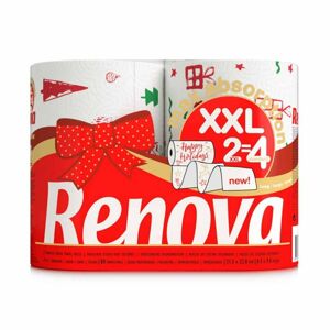 Renova Christmas 2 rétegű papír konyhai törlőkendő, 2 tekercs