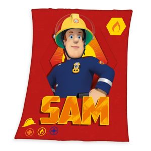 Sam, a tűzoltó gyermek takaró, 130 x 160 cm
