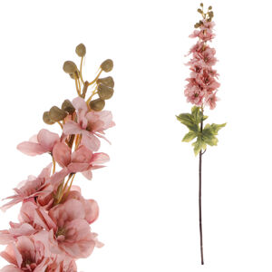 Sarkantyúfű művirág, régi rózsaszín, 87 x 13 cm