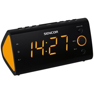 Sencor SRC 170 OR rádiós ébresztőóra , narancssárga