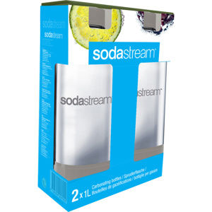 SodaStream 2x palack, szürke