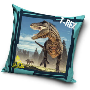T-Rex Viszlát párnahuzat, 40 x 40 cm