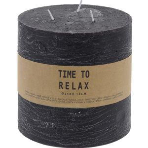 Time to relax dekorgyertya, fekete, 14 cm