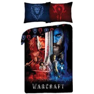 Warcraft 0025 gyermek pamut ágynemű, 140 x 200 cm, 70 x 90 cm