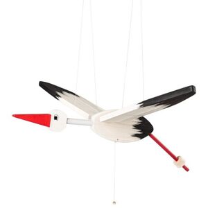 Woody Repülő gólya, fehér, 90 cm