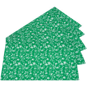 Zora alátét, zöld, 35 x 48 cm