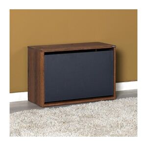 Adore Furniture Cipősszekrény 42x60 cm barna/antracit