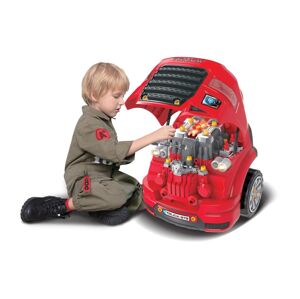 Buddy Toys Gyermek autójavító műhely piros