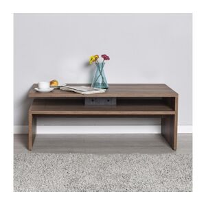 Adore Furniture Kávésasztal 42x110 cm barna