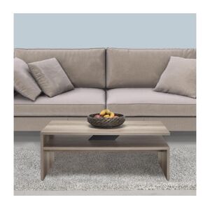 Adore Furniture Kávésasztal 42x110 cm barna
