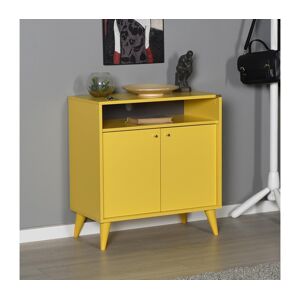 Adore Furniture Szekrény 79x73 cm sárga